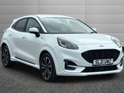 Used Ford Puma ST-Line 125 HP (91 kW) 2021 White SUV