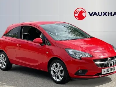 Used Vauxhall Corsa Excite 70 HP (51 kW) 2015 Red Hatchback