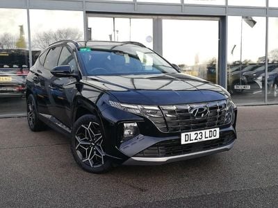 Black Used 2023 Hyundai Tucson N Line SUV | £25,498 (Fair price)