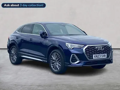 Used Audi Q3 S-Line 245 HP (180 kW) 2023 Blue SUV