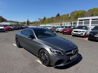 Begagnad Mercedes C43 AMG Premium Plus 390 HK (286 kW) 2023 Grå Sportkupé