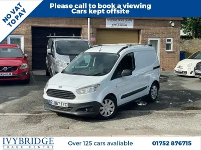 Used Ford Transit 74 HP (54 kW) 2018 White Estate