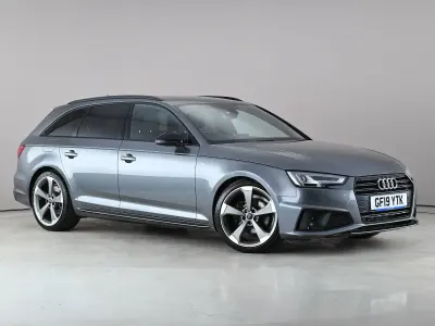 Used Audi A4 Black Edition 190 HP (139 kW) 2019 Grey Estate