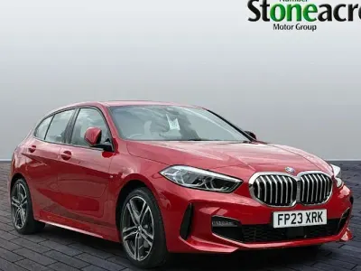 Used BMW 118 M Sport 136 HP (100 kW) 2021 Red Hatchback