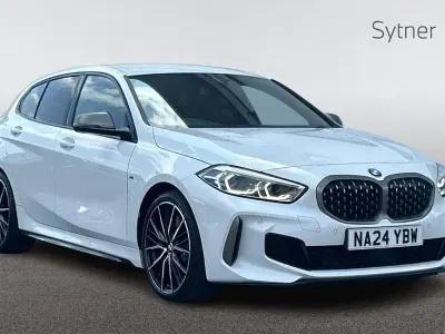 Used BMW M135 Shadowline 302 HP (222 kW) 2024 White Hatchback