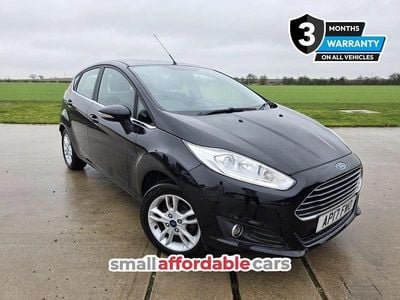 Black Used 2017 Ford Fiesta Zetec Hatchback | £6,500 (Good price)