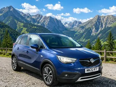Used Vauxhall Crossland X Elite 83 HP (61 kW) 2020 Blue SUV