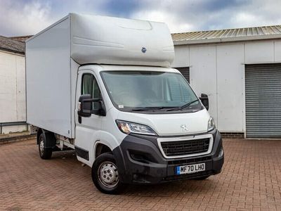 used Peugeot Boxer 2.2 BlueHDi Luton 165ps Plus