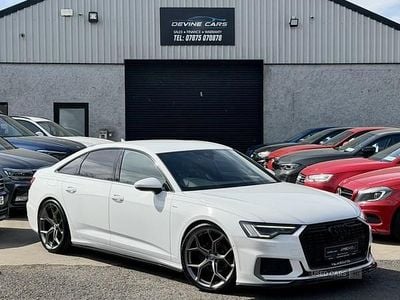 Used Audi A6 S-Line 204 HP (150 kW) 2019 White Sedan