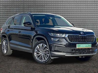 Black magic pearl effect Used 2024 Skoda Kodiaq SE L Executive SUV | £27,545 (Good price)