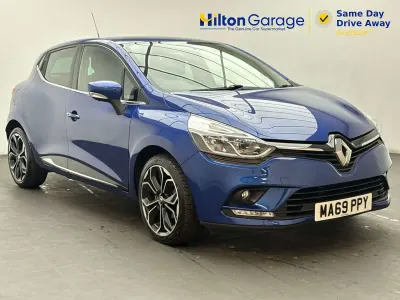 Used Renault Clio Iconic 90 HP (66 kW) 2019 Blue Hatchback