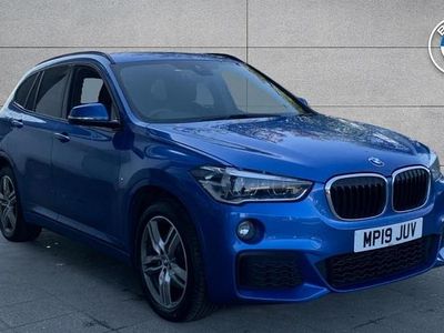 Used BMW X1 M Sport 138 HP (101 kW) 2019 Blue SUV