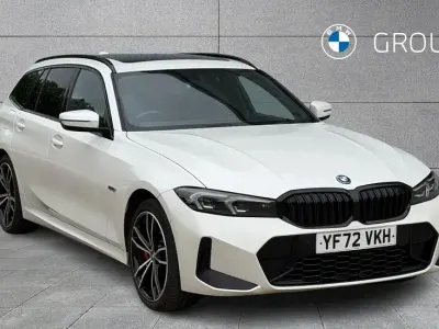 Used BMW 330 M Sport 288 HP (211 kW) 2022 White Estate