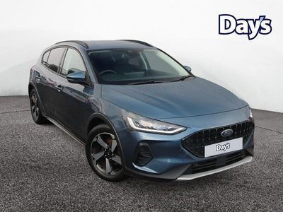 Begagnad Ford Focus Active 125 HK (91 kW) 2022 Blå Halvkombi