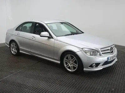 Used Mercedes C220 2008 Silver Sedan