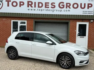 Second-hand VW Golf VII SE 125 CP (91 kW) 2018 Alb Hatchback