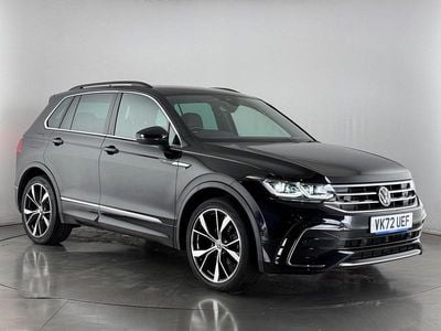 Used VW Tiguan R-line 150 HP (110 kW) 2022 Black SUV