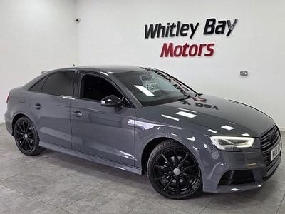 Used Audi A3 Black Edition 184 HP (135 kW) 2018 Grey Sedan
