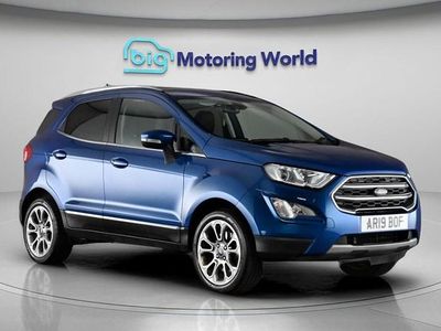 Used Ford Ecosport Titanium 123 HP (90 kW) 2019 Blue SUV