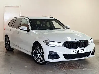 Used BMW 320 M Sport 184 HP (135 kW) 2021 White Estate