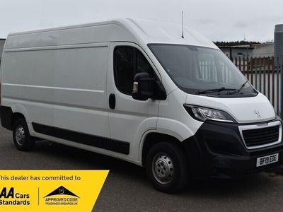 used Peugeot Boxer 2.0L BLUE HDI 335 L3H2 PROFESSIONAL P/V Diesel Manual Euro 6 (130 bhp)