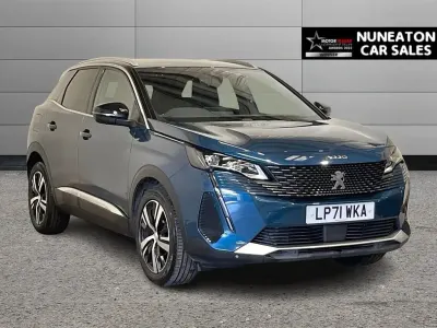 Second-hand Peugeot 3008 GT 130 CP (95 kW) 2022 Albastru SUV