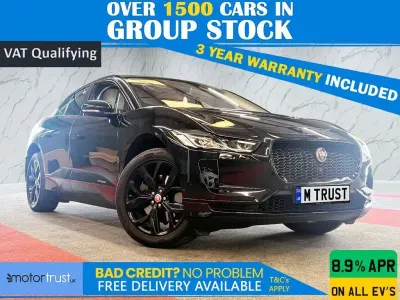Käytetty Jaguar I-Pace S 294 kW (400 HP) 2019 Musta Katumaasturi