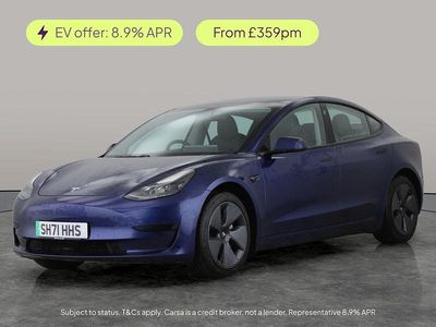 Blue Used 2021 Tesla Model 3 Standard Range Sedan | £19,417 (Fair price)
