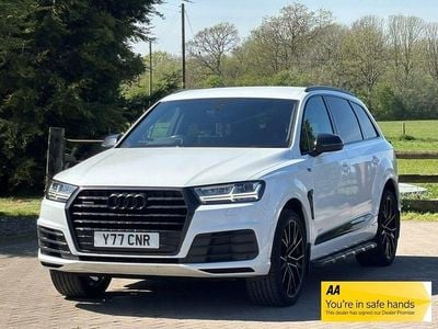 Begagnad Audi Q7 S-Line 2018 Vit SUV