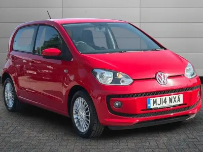 Used VW up! 74 HP (54 kW) 2014 Red Hatchback