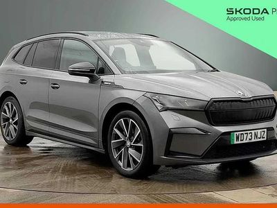 Used Skoda Enyaq iV SportlinePlus 206 kW (281 HP) 2024 Grey SUV