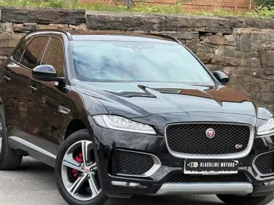 Used Jaguar F-Pace Supercharged 381 HP (280 kW) 2018 Black SUV