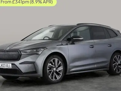 Used Skoda Enyaq iV SportLine 150 kW (204 HP) 2022 Grey SUV