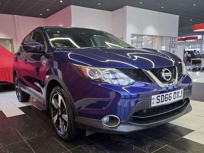 Used Nissan Qashqai N-Connecta 115 HP (84 kW) 2016 Blue SUV