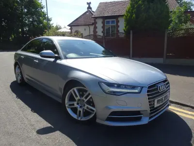 Used Audi A6 S-Line 190 HP (139 kW) 2015 Silver Sedan