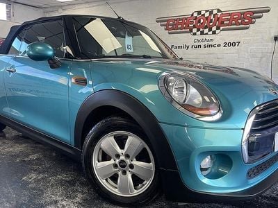 Blue Used 2017 Mini Cooper Cabriolet Cabriolet | £9,900 (Fair price)