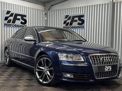 Used Audi A8 Advanced 444 HP (326 kW) 2009 Blue Sedan