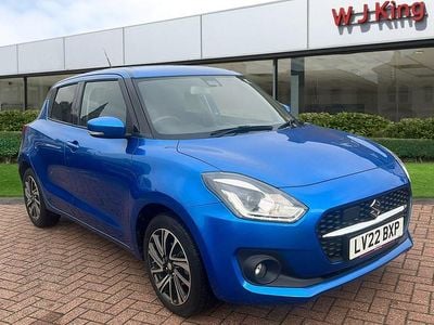 Blue Used 2022 Suzuki Swift SZ5 Hatchback | £12,665 (Fair price)