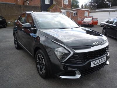 Begagnad Kia Sportage 2023 Svart SUV