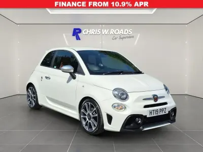 Used Abarth 595 70th Anniversary 165 HP (121 kW) 2019 White Hatchback
