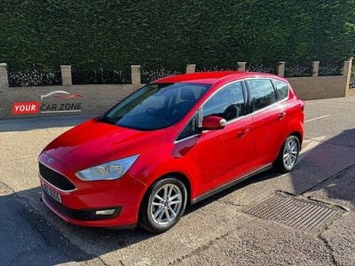 Used Ford C-MAX Zetec 120 HP (88 kW) 2016 Red MPV