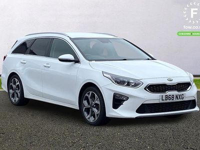 Used Kia Ceed 2019 White Hatchback