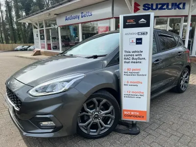Used Ford Fiesta ST-Line 100 HP (73 kW) 2019 Grey Hatchback