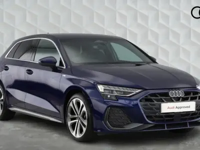Used Audi A3 Sportback S-Line 2025 Blue Hatchback