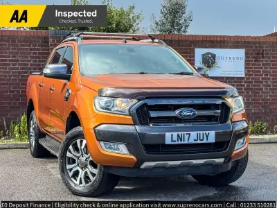 Usado Ford Ranger Wildtrack 200 HP (147 kW) 2017 Laranja Pickup