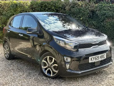 Used Kia Picanto 84 HP (61 kW) 2019 Black Hatchback