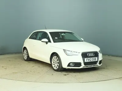 Begagnad Audi A1 Sport 2012 Vit Halvkombi