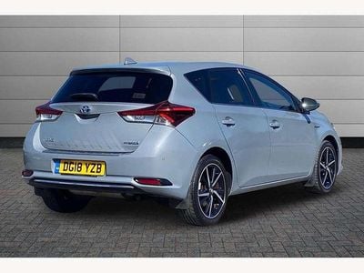 Used Toyota Auris Hybrid Design 136 HP (100 kW) 2018 Grey Hatchback