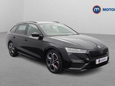 Used Skoda Octavia vRS 245 HP (180 kW) 2023 Black Estate