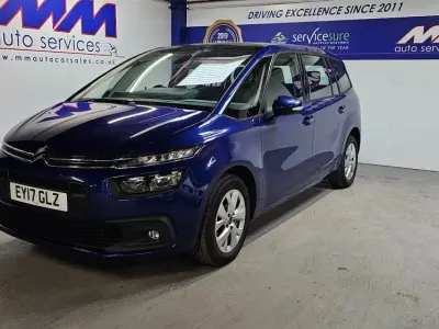 Used Citroën Grand C4 Picasso Touch 120 HP (88 kW) 2017 Blue MPV